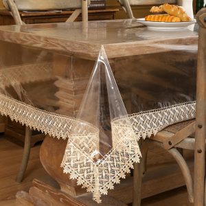 Clear Vinyl Tablecloth Protector